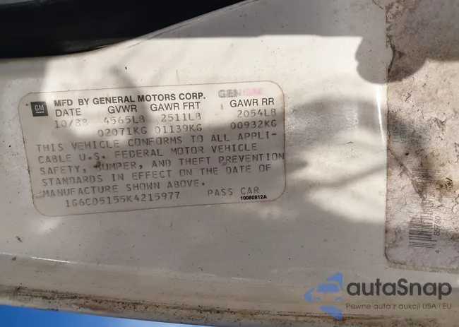 1G6CD5155K4215977: 43990469