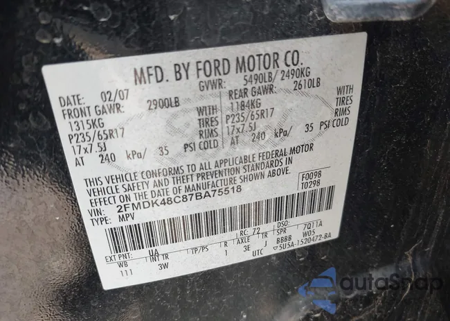 2FMDK48C87BA75518: 43990534