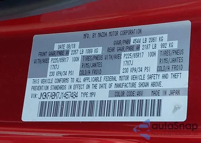 JM3KFABM7J1457484: 43991740