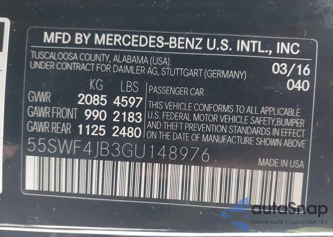 55SWF4JB3GU148976: 43991742