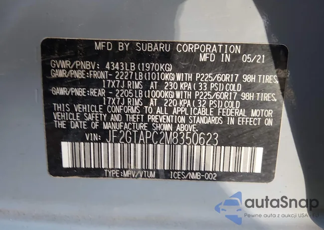 JF2GTAPC2M8350623: 43992092