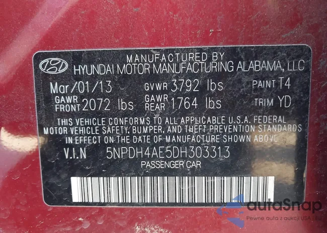 5NPDH4AE5DH303313: 43992216