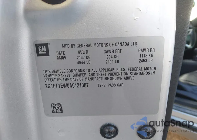 2G1FT1EW0A9121387: 43991417