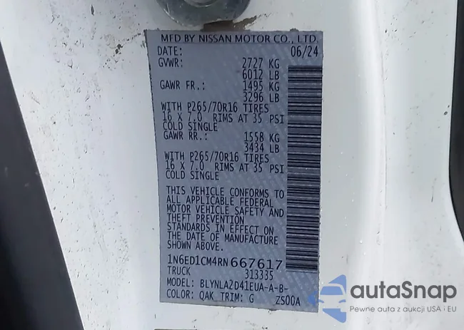 1N6ED1CM4RN667617: 43991449