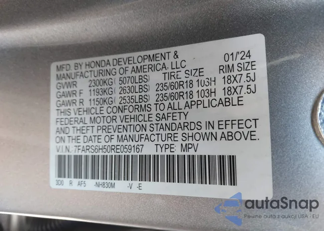 7FARS6H50RE059167: 43992832