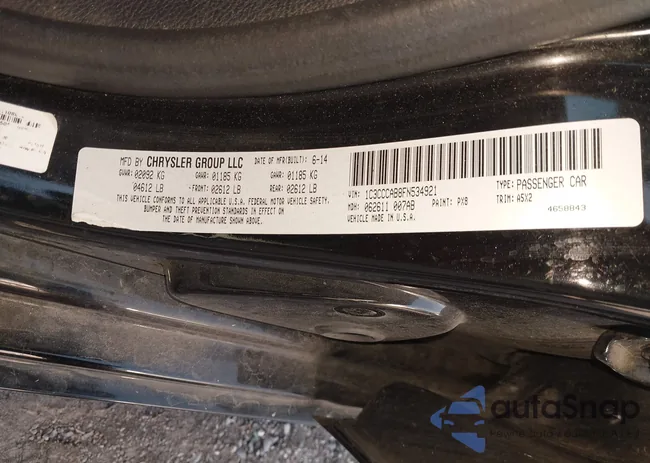 1C3CCCAB8FN534921: 43992864