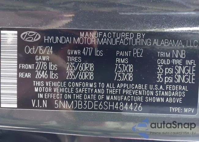 5NMJB3DE6SH484426: 43992969