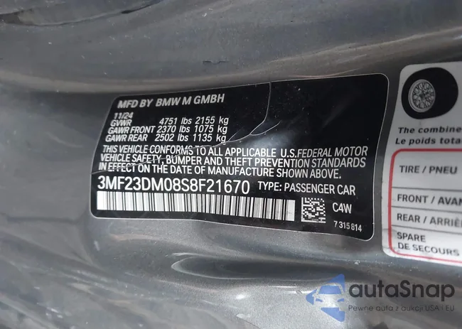 3MF23DM08S8F21670: 43993006