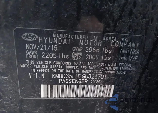 KMHD35LH3GU321701: 43993054