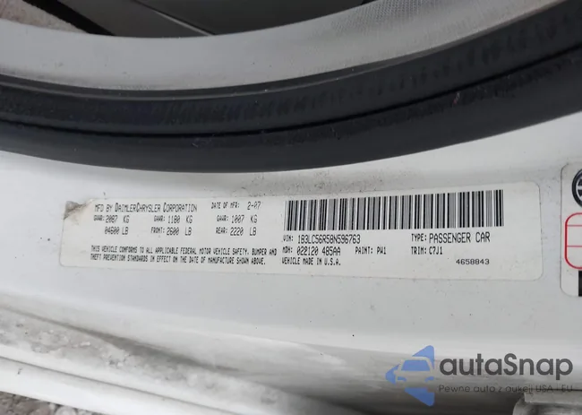 1B3LC56R58N596763: 43993064