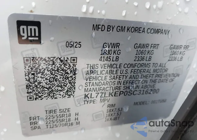 KL77LKEP0SC316200: 43993146