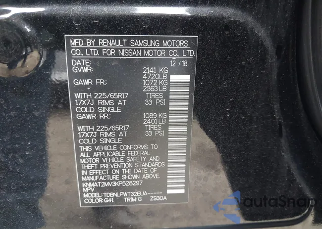 KNMAT2MV3KP528297: 43992374