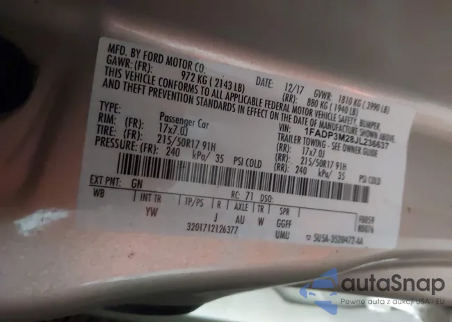 1FADP3M28JL236637: 43992399