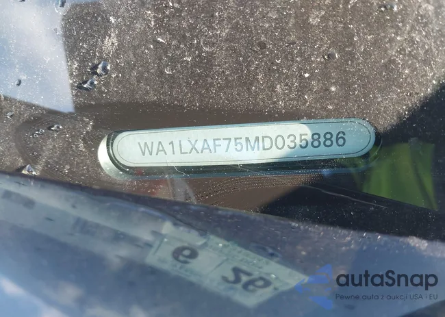 WA1LXAF75MD035886: 43992499