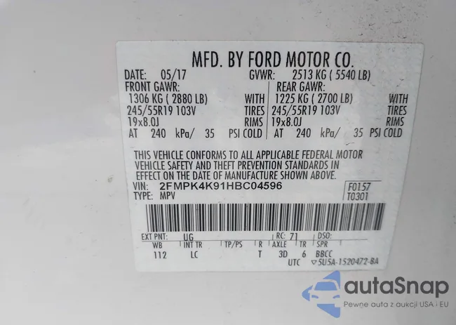 2FMPK4K91HBC04596: 43992647