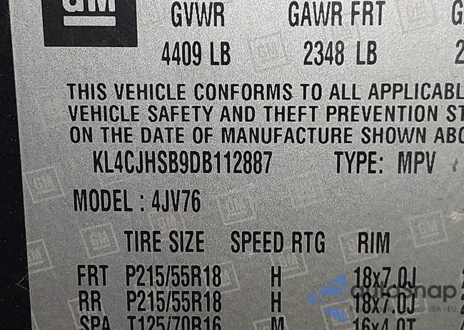 KL4CJHSB9DB112887: 43993765