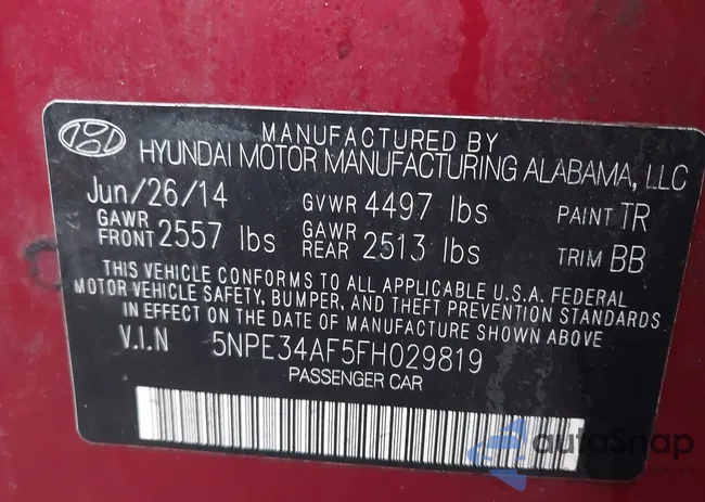 5NPE34AF5FH029819: 43994167