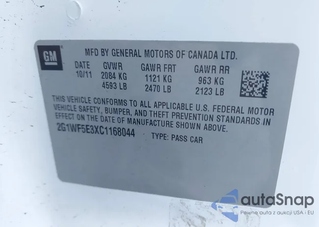 2G1WF5E3XC1168044: 43994188