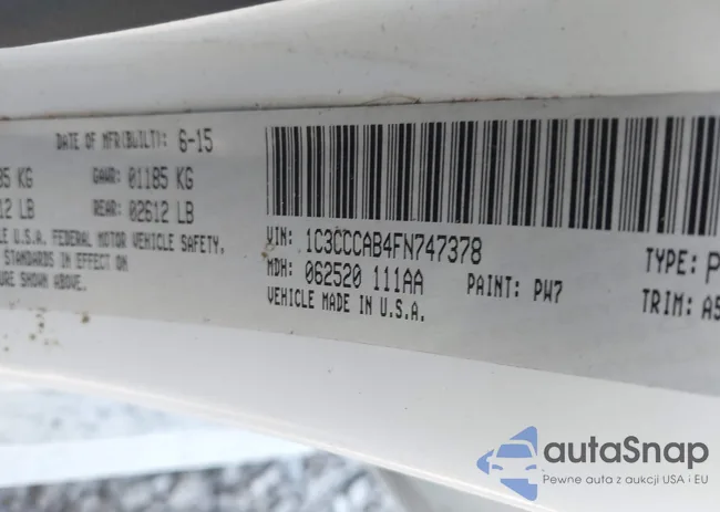 1C3CCCAB4FN747378: 43993296