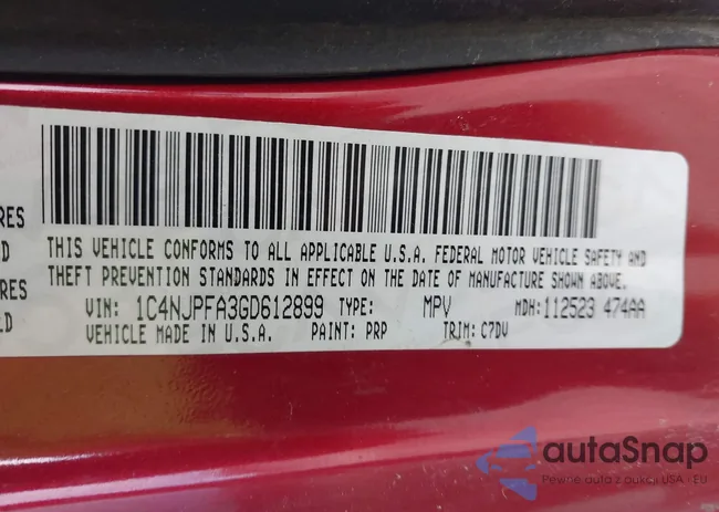 1C4NJPFA3GD612899: 43993317