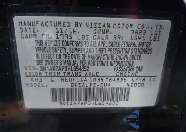 3N1AB7AP3HL654852: 43993359