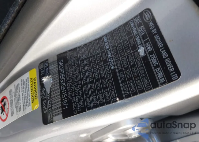 SALVP2BG2GH151871: 43993596