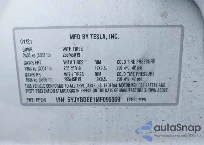 5YJYGDEE1MF095069: 43993645