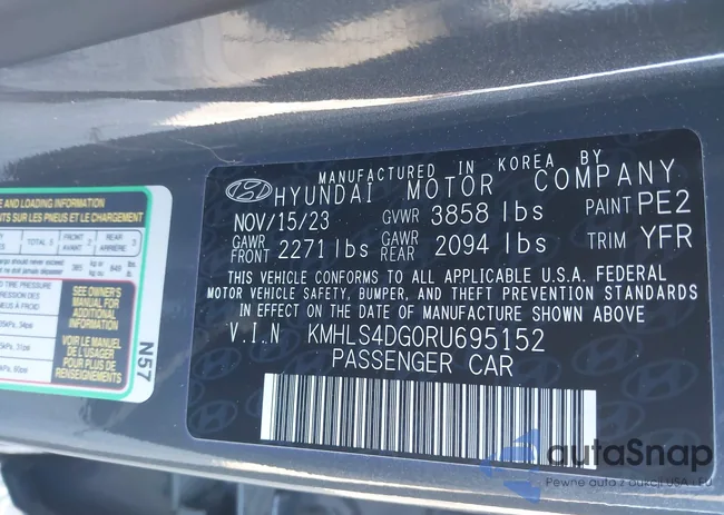 KMHLS4DG0RU695152: 43993653