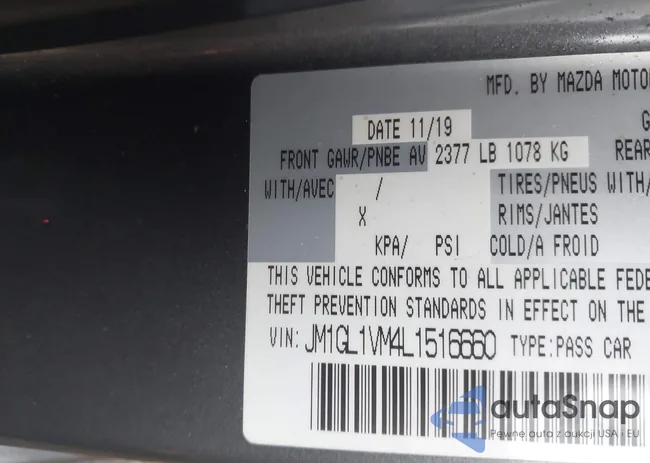 JM1GL1VM4L1516660: 43994805