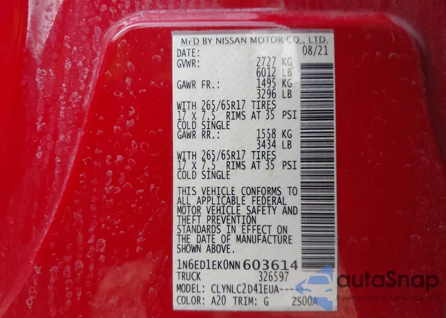 1N6ED1EK0NN603614: 43994814