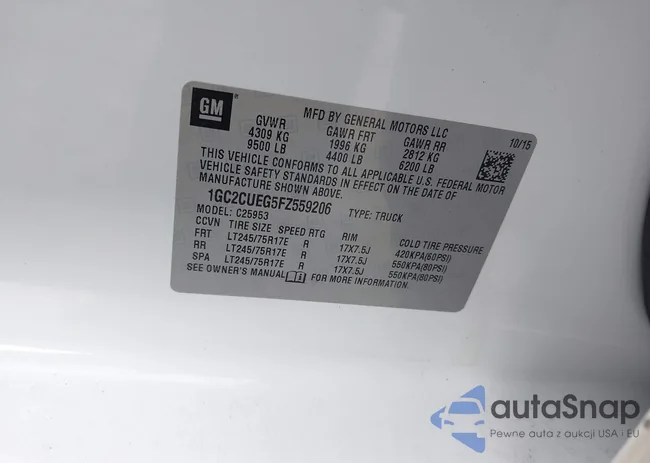 1GC2CUEG5FZ559206: 43994871