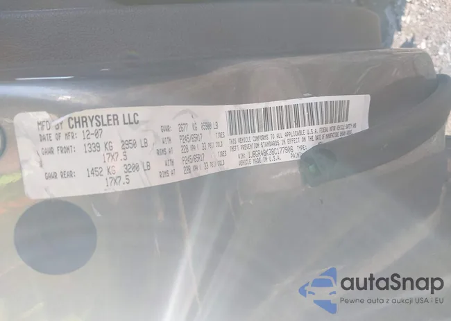 1J8GR48K38C177906: 43994883