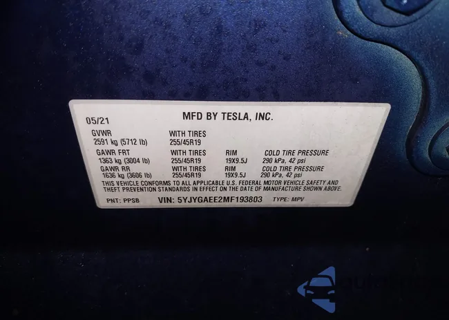 5YJYGAEE2MF193803: 43995179