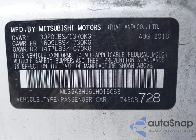 ML32A3HJ6JH015063: 43994348