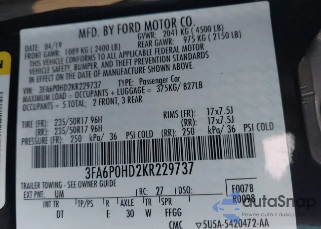 3FA6P0HD2KR229737: 43994350