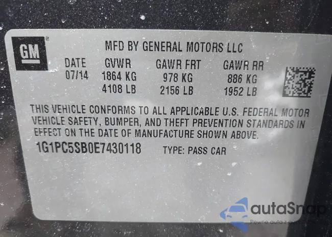 1G1PC5SB0E7430118: 43994439