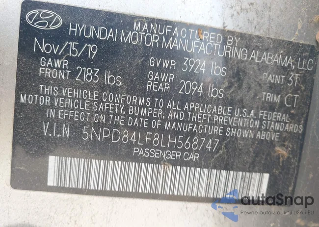 5NPD84LF8LH568747: 43994520