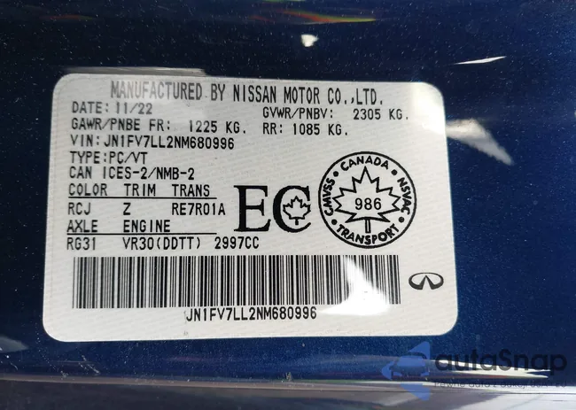 JN1FV7LL2NM680996: 43994554