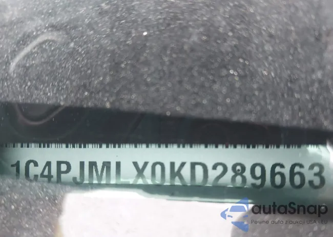1C4PJMLX0KD289663: 43994562