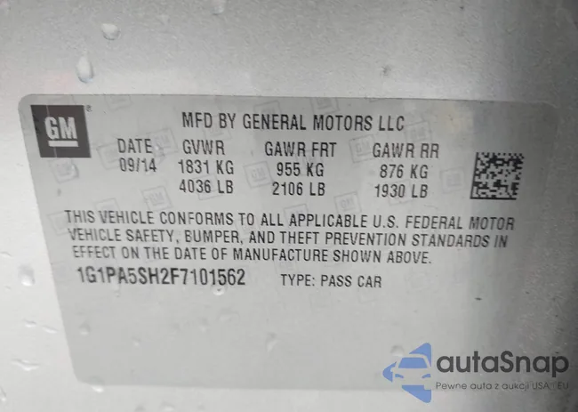 1G1PA5SH2F7101562: 43994616