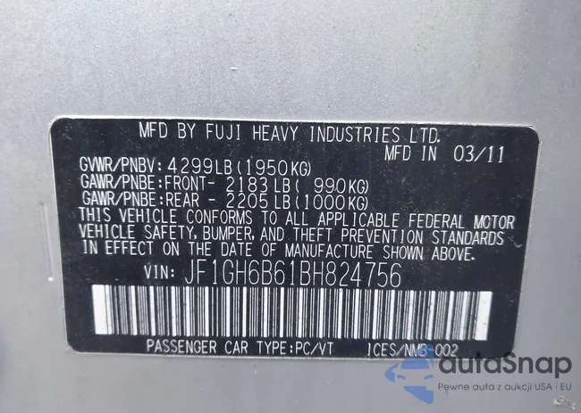 JF1GH6B61BH824756: 43994636