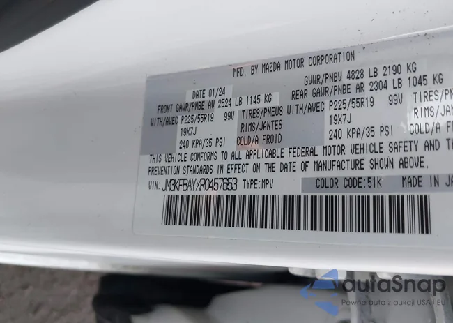 JM3KFBAYXR0457653: 43995997