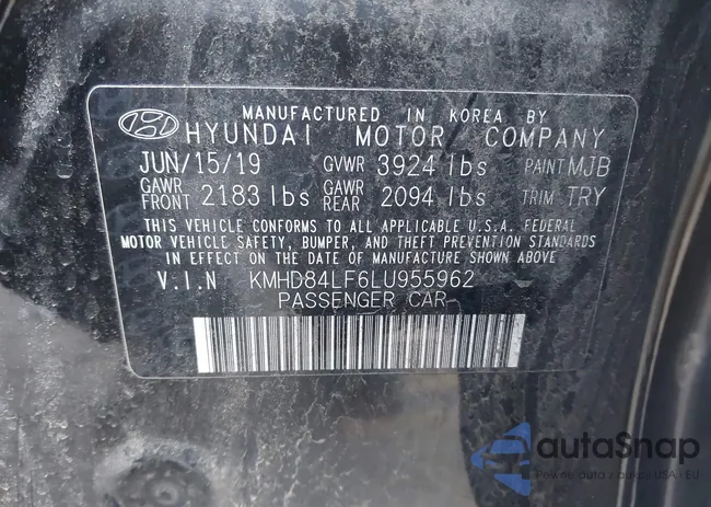 KMHD84LF6LU955962: 43996183