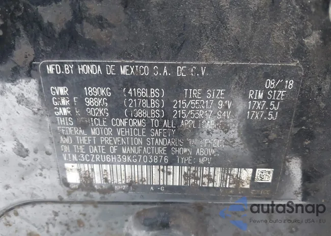 3CZRU6H39KG703876: 43996209