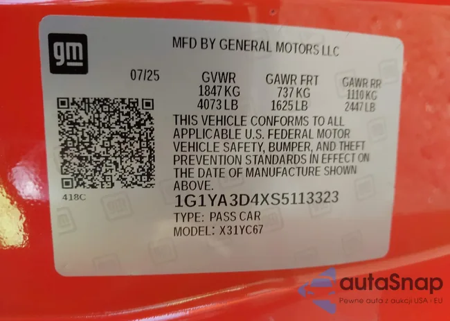 1G1YA3D4XS5113323: 43996212