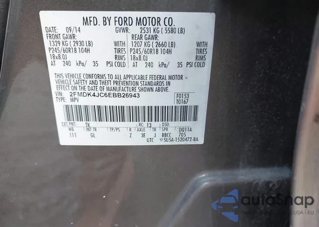 2FMDK4JC6EBB26943: 43996221