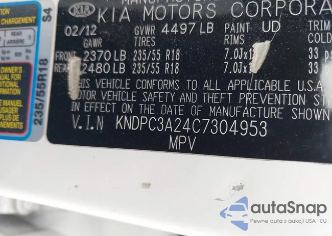 KNDPC3A24C7304953: 43995398