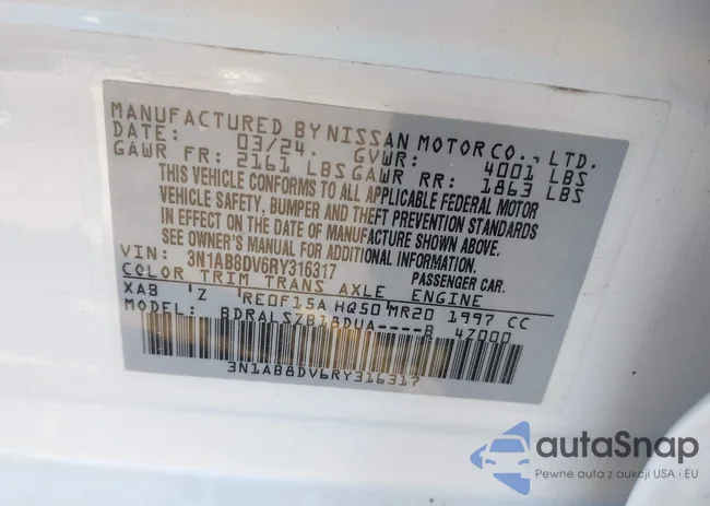 3N1AB8DV6RY316317: 43995500