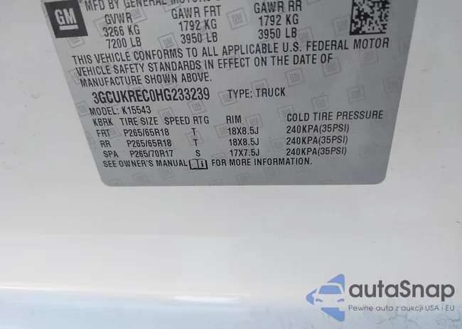 3GCUKREC0HG233239: 43996825