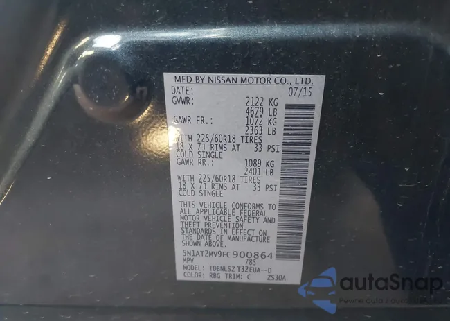 5N1AT2MV9FC900864: 43996844